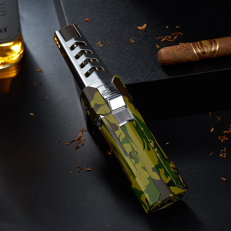 Super Isqueiro Recarregável com chama de alta propulsão