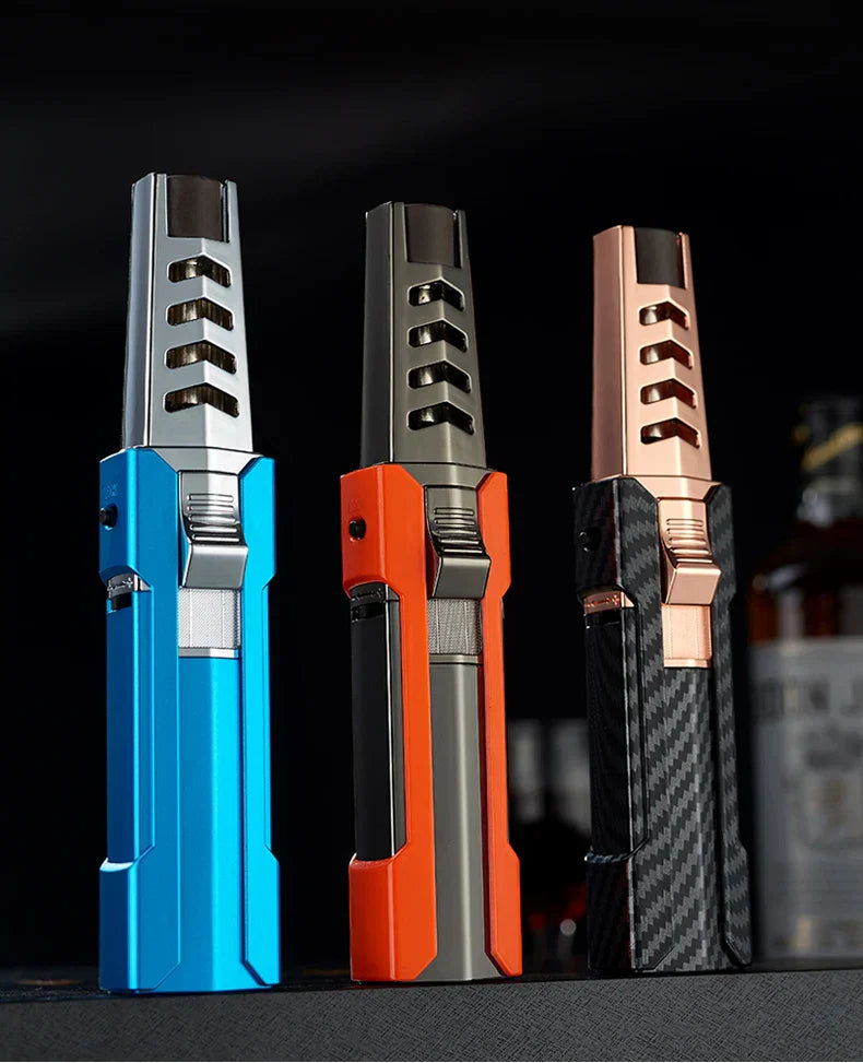 Super Isqueiro Recarregável com chama de alta propulsão